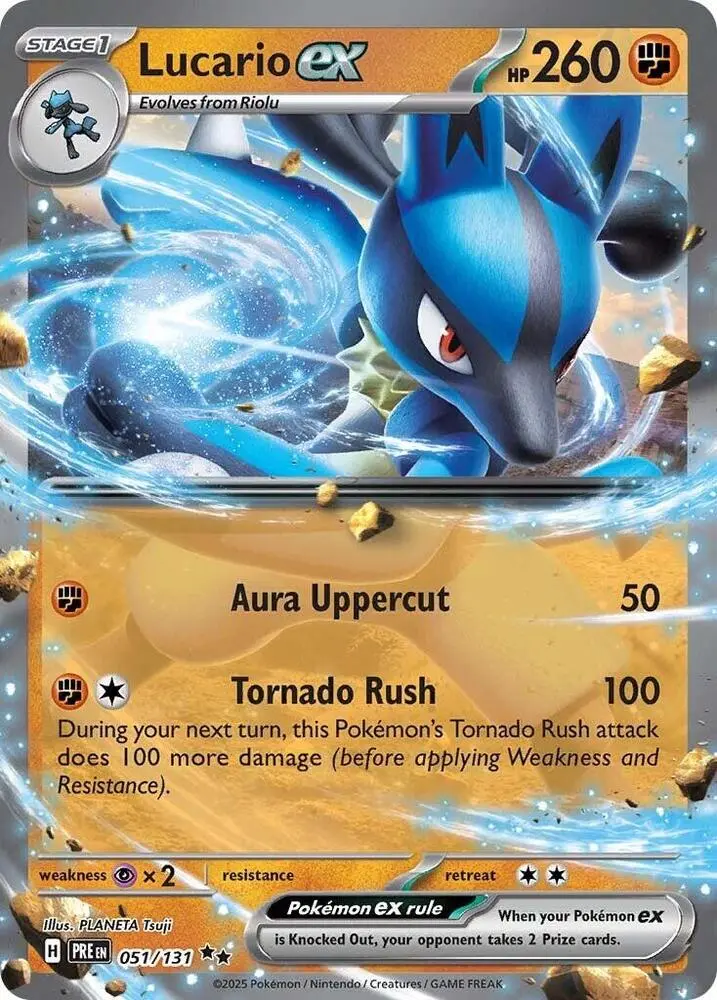 Lucario ex, Prismatic Evolutions 051/131