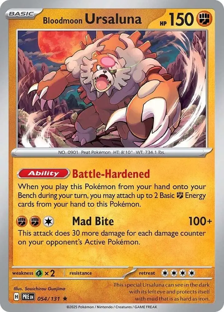 Bloodmoon Ursaluna, Prismatic Evolutions 054/131