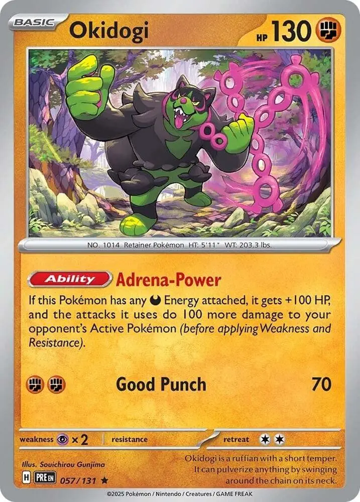Okidogi, Prismatic Evolutions 057/131
