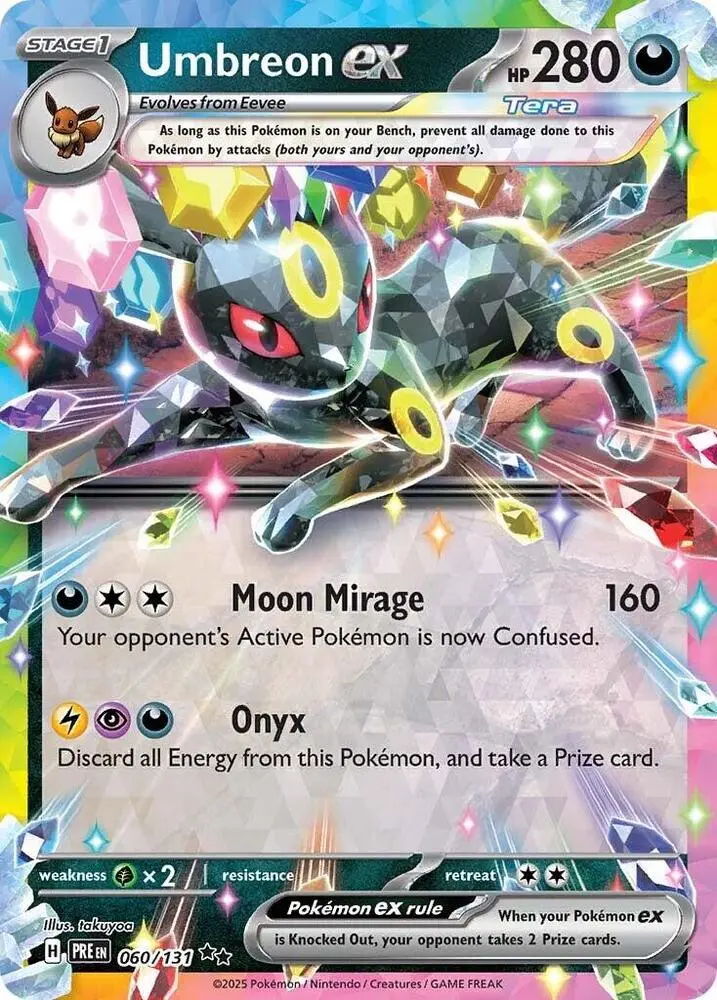 Umbreon ex, Prismatic Evolutions 060/131