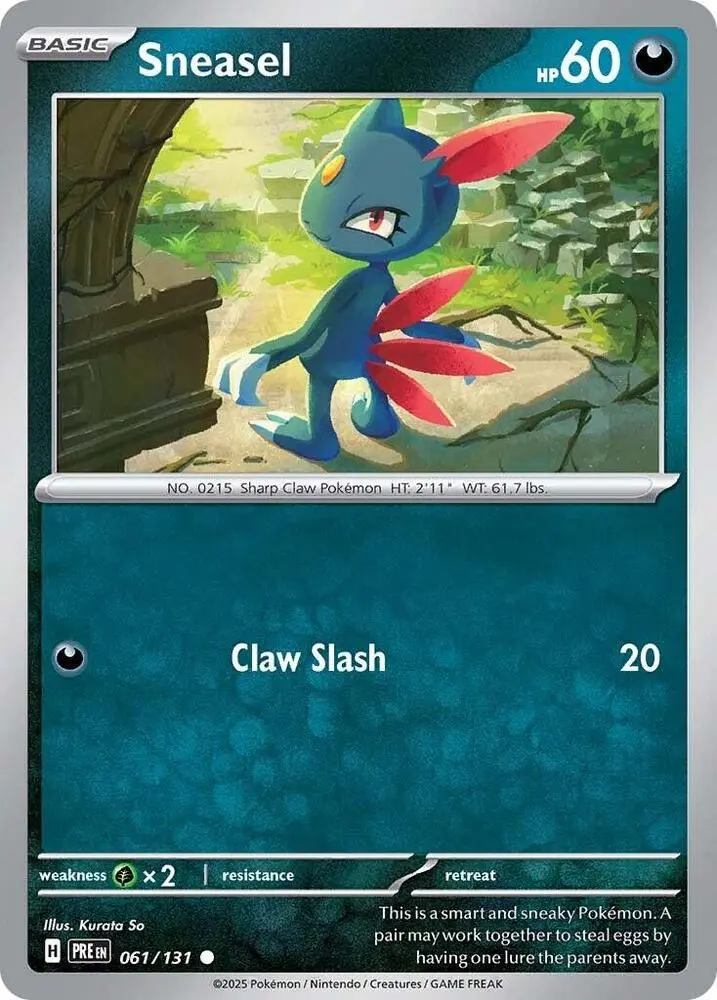 Sneasel, Prismatic Evolutions 061/131