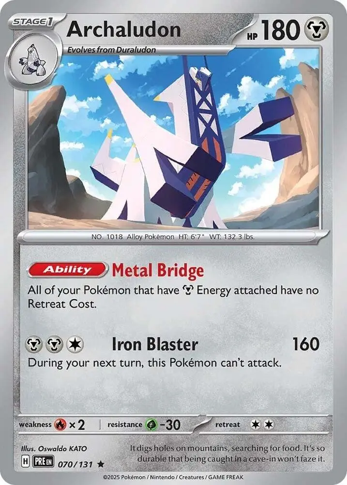 Archaludon, Prismatic Evolutions 070/131