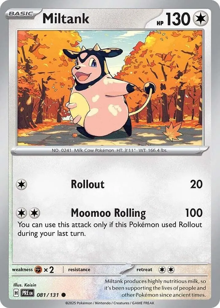 Miltank, Prismatic Evolutions 081/131