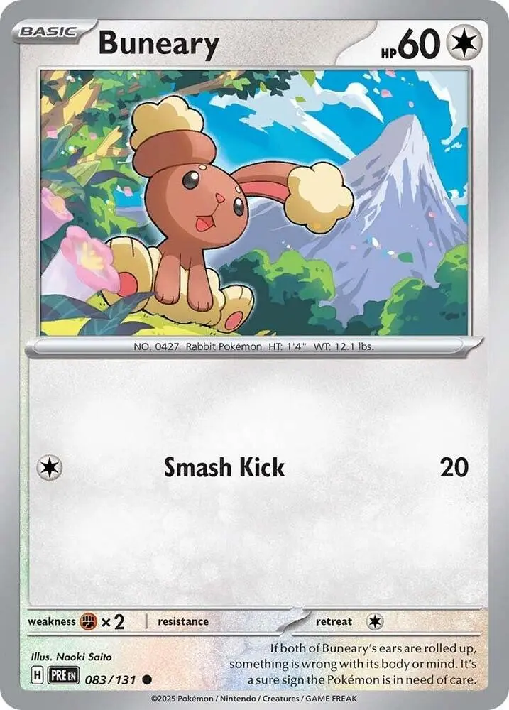 Buneary, Prismatic Evolutions 083/131