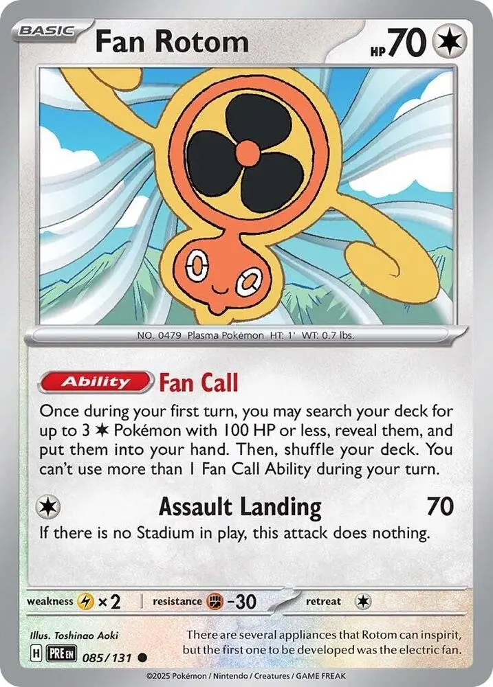 Fan Rotom, Prismatic Evolutions 085/131
