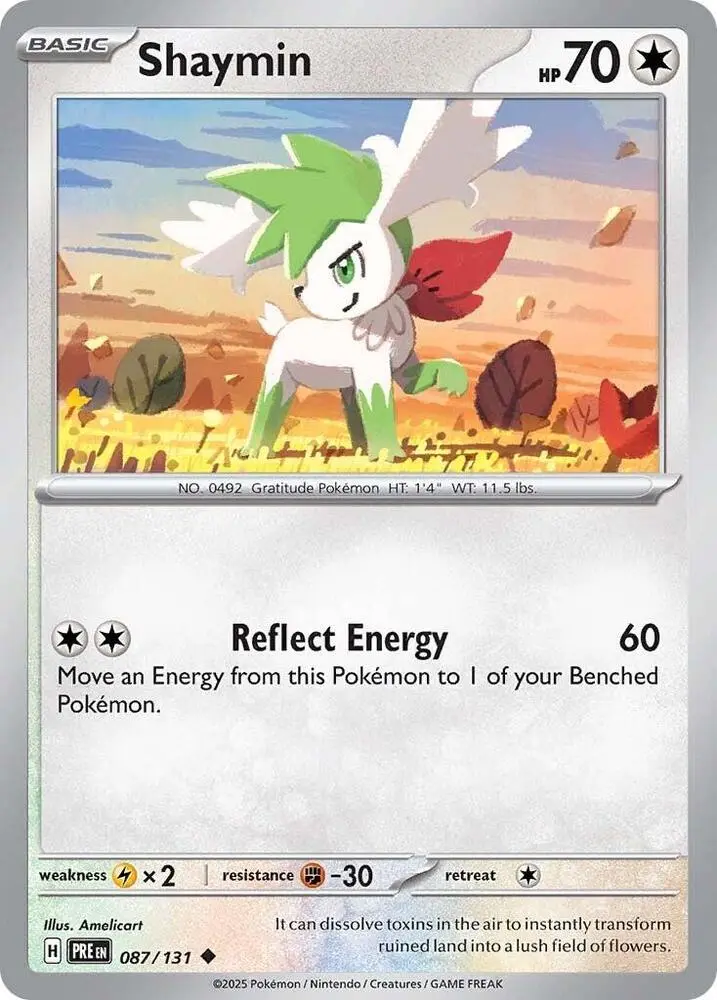 Shaymin, Prismatic Evolutions 087/131