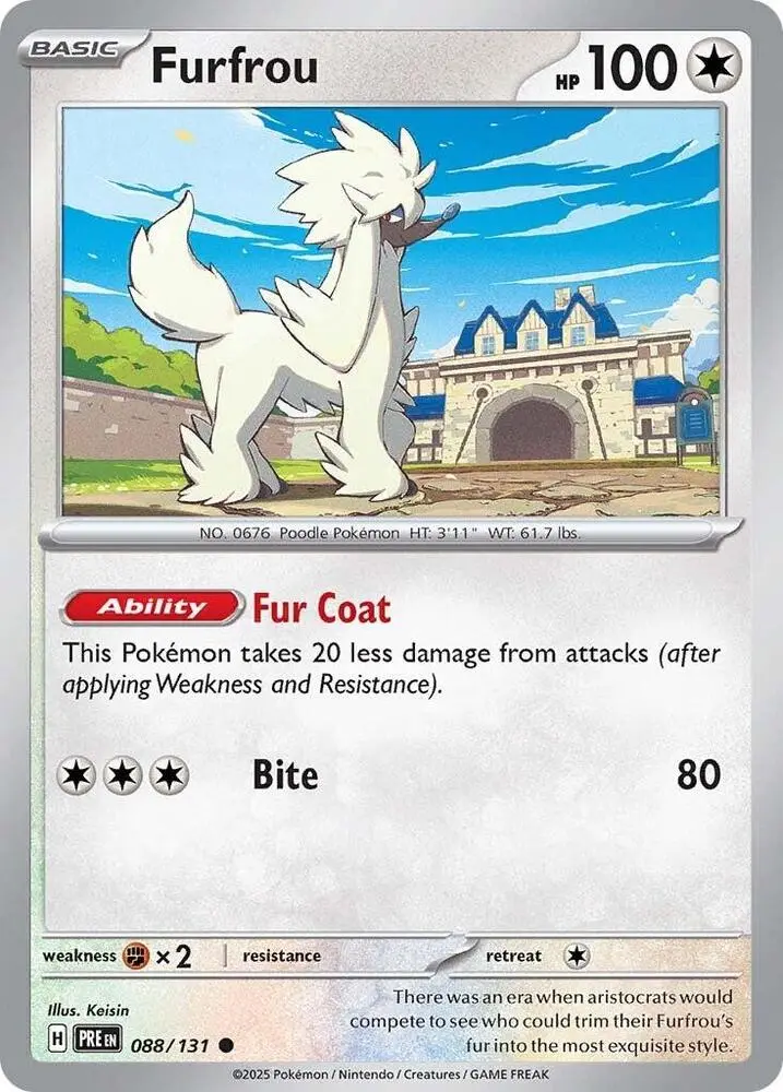 Furfrou, Prismatic Evolutions 088/131