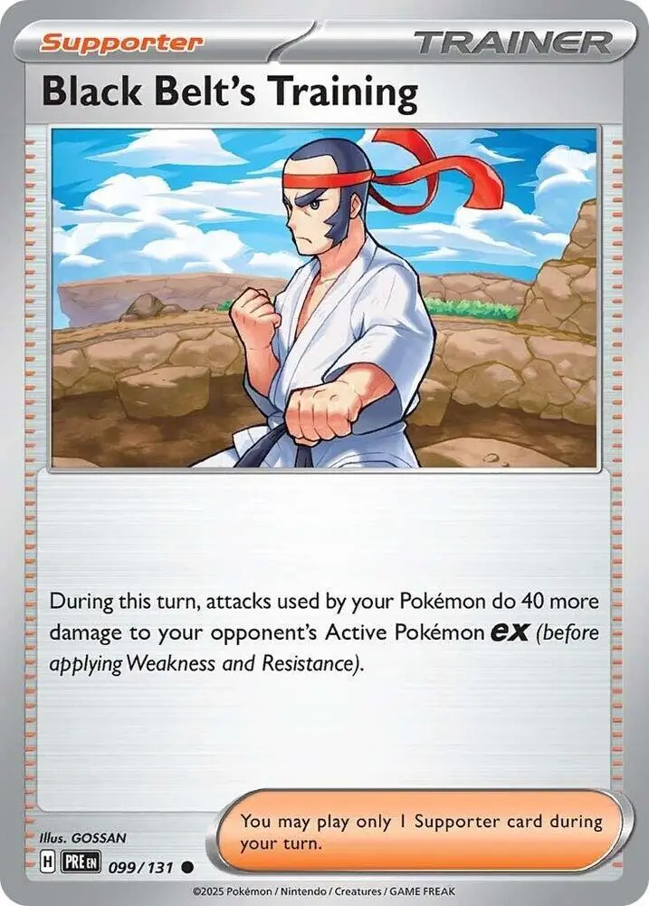 Black Belt's Training, Prismatic Evolutions 099/131