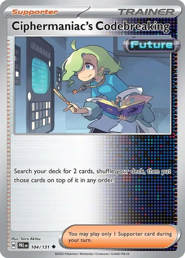 Ciphermaniac's Codebreaking, Prismatic Evolutions 104/131