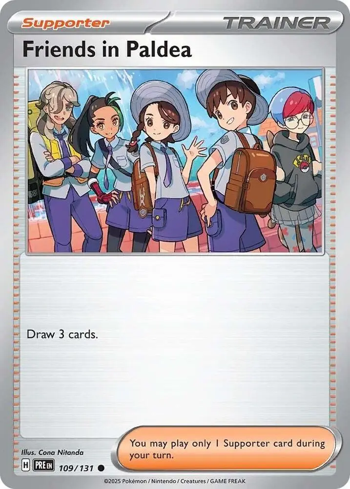 Friends in Paldea, Prismatic Evolutions 109/131
