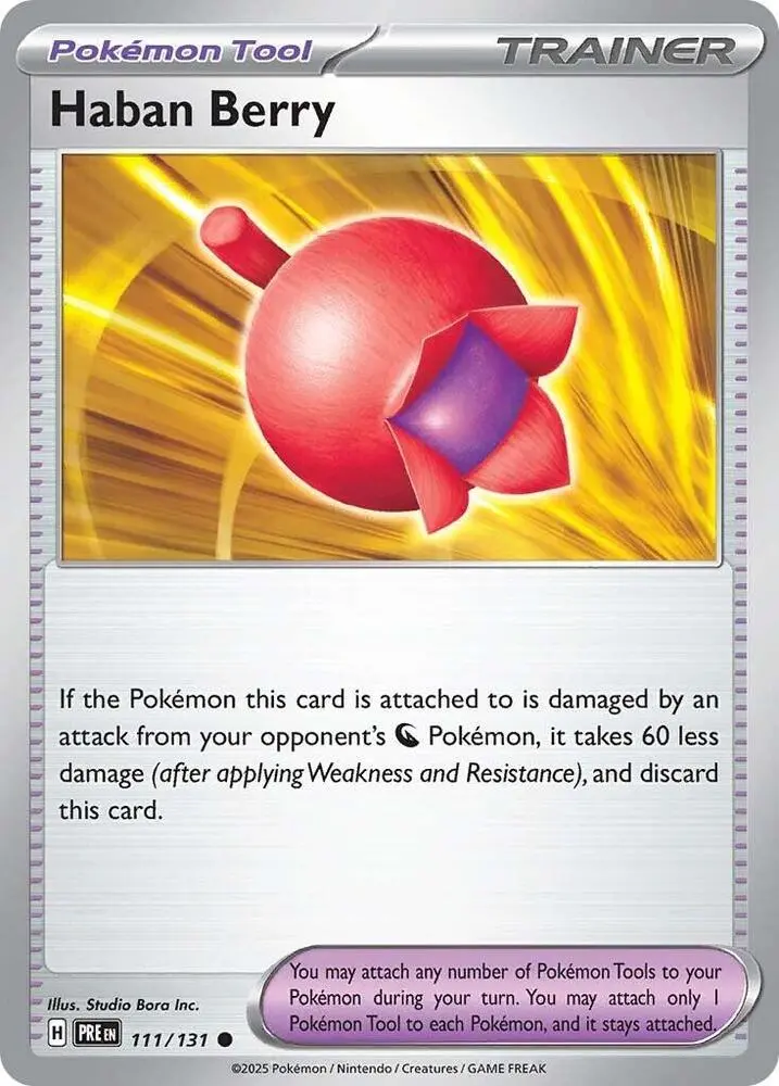 Haban Berry, Prismatic Evolutions 111/131
