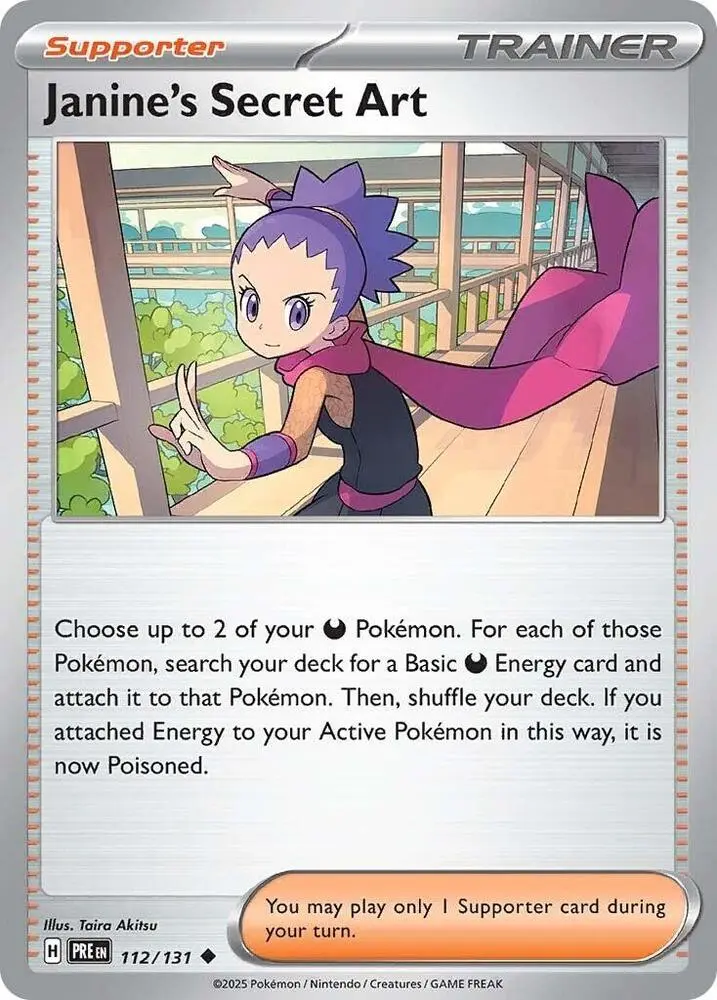 Janine's Secret Art, Prismatic Evolutions 112/131