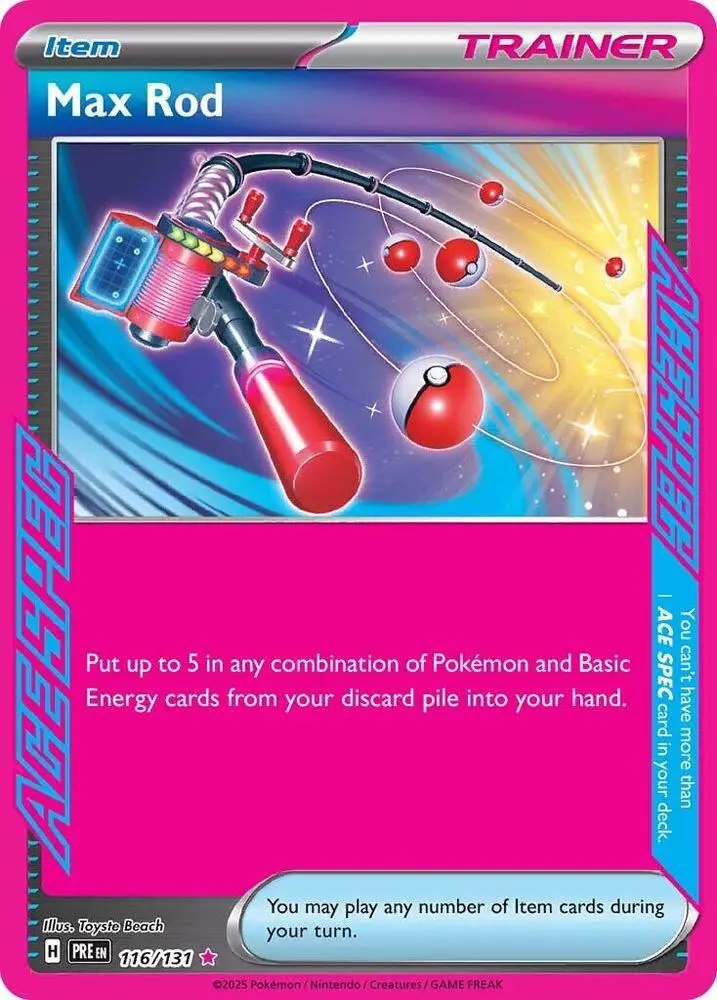 Max Rod, Prismatic Evolutions 116/131