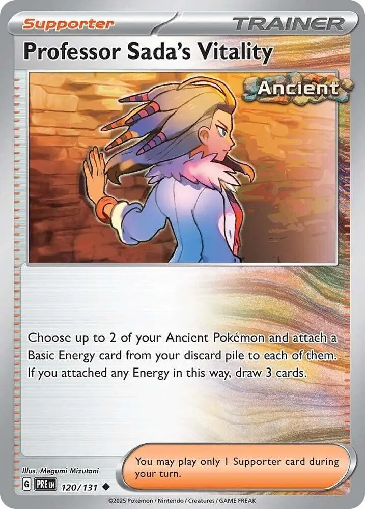 Professor Sada's Vitality, Prismatic Evolutions 120/131