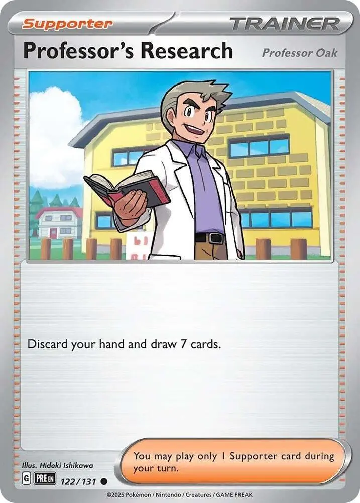 Professor's Research, Prismatic Evolutions 122/131