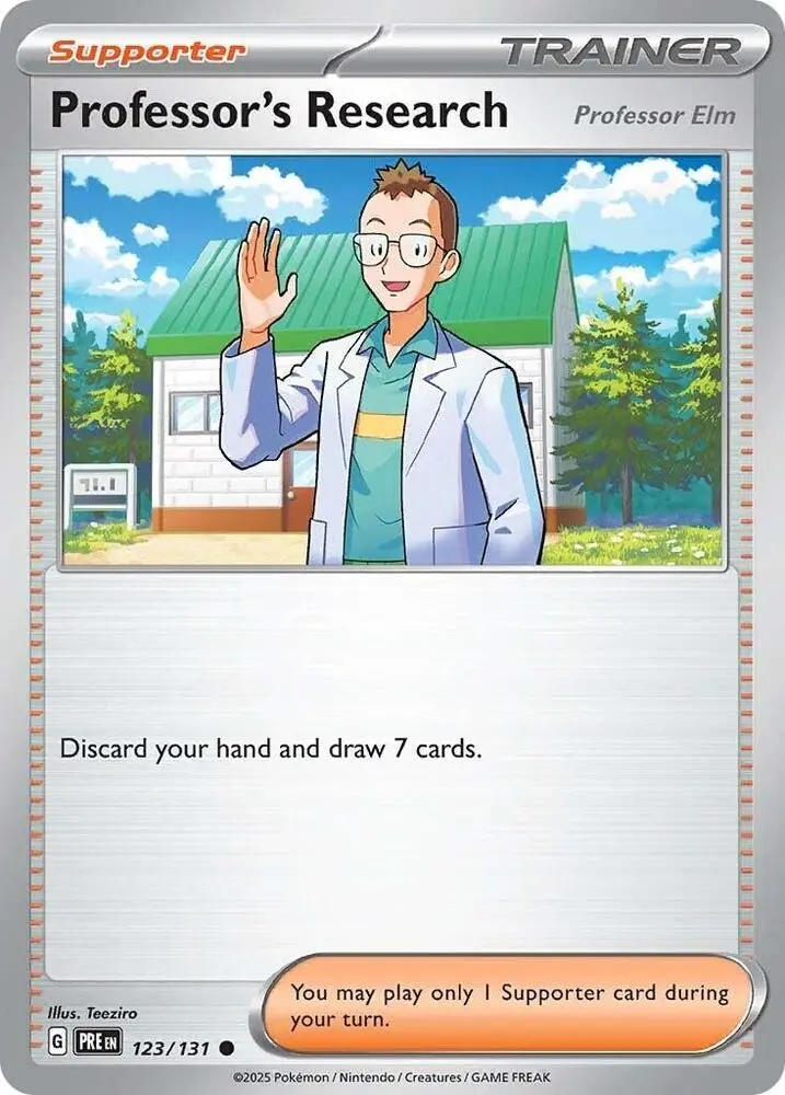 Professor's Research, Prismatic Evolutions 123/131