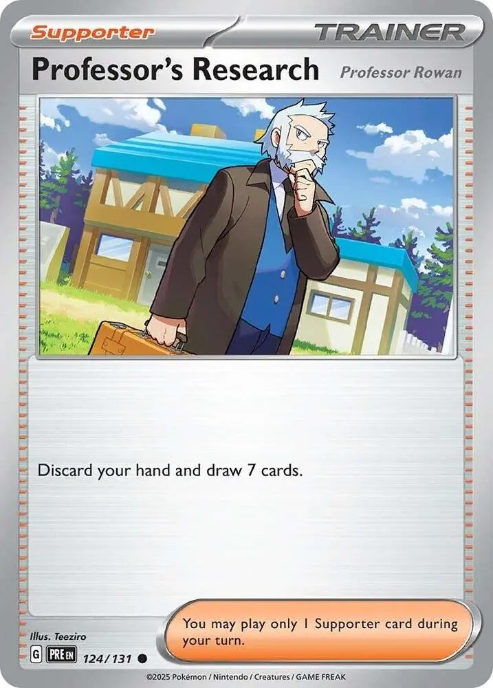 Professor's Research, Prismatic Evolutions 124/131