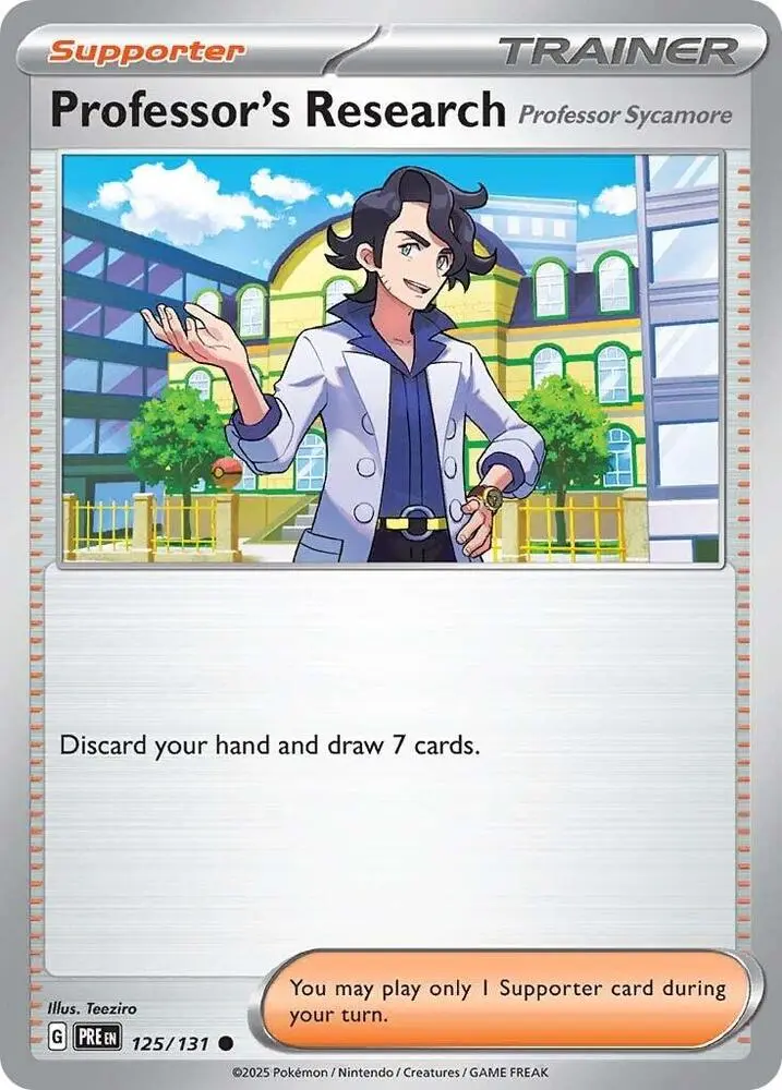 Professor's Research, Prismatic Evolutions 125/131