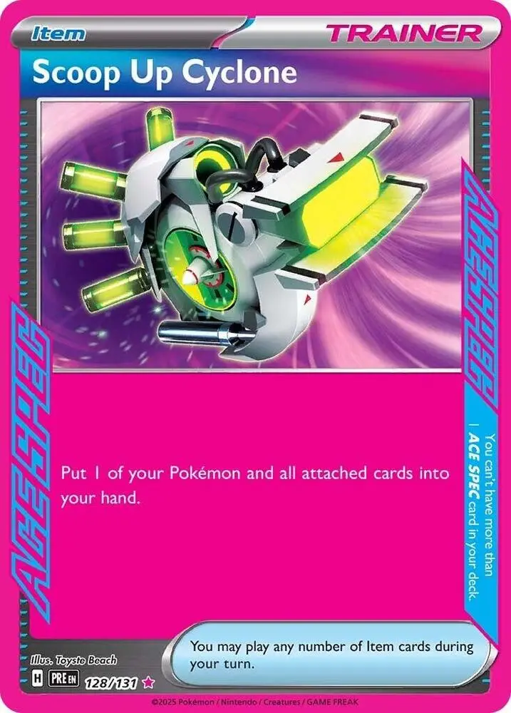 Scoop Up Cyclone, Prismatic Evolutions 128/131