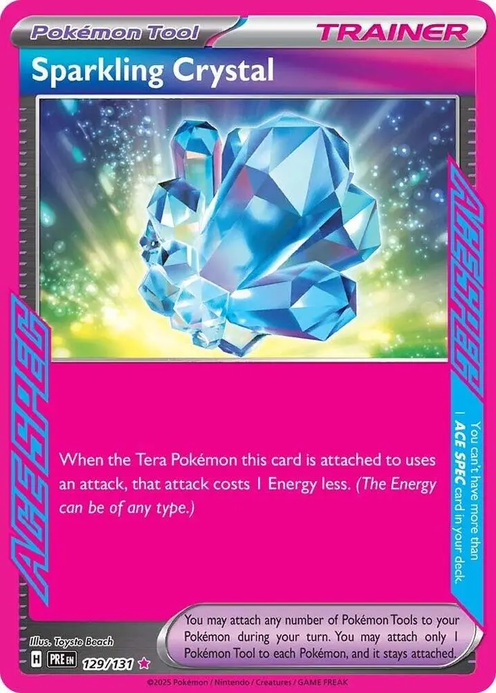 Sparkling Crystal, Prismatic Evolutions 129/131
