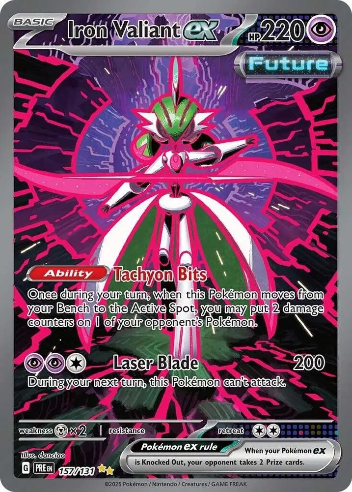 Iron Valiant ex, Prismatic Evolutions 157/131