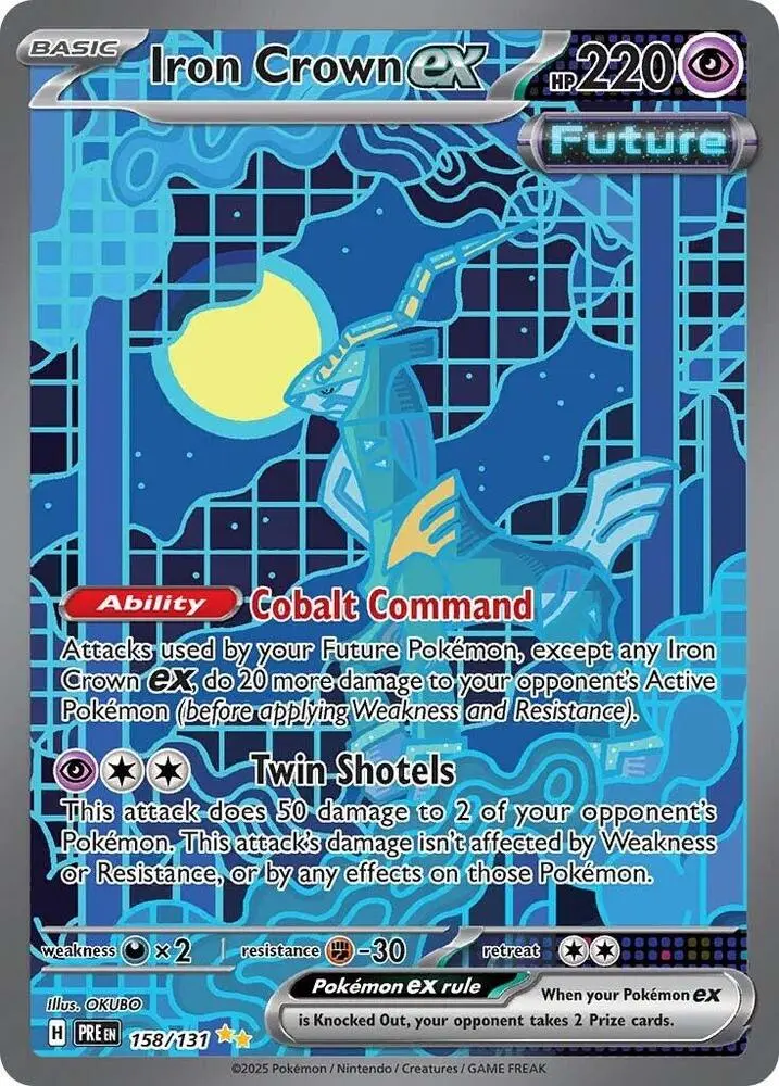 Iron Crown ex, Prismatic Evolutions 158/131