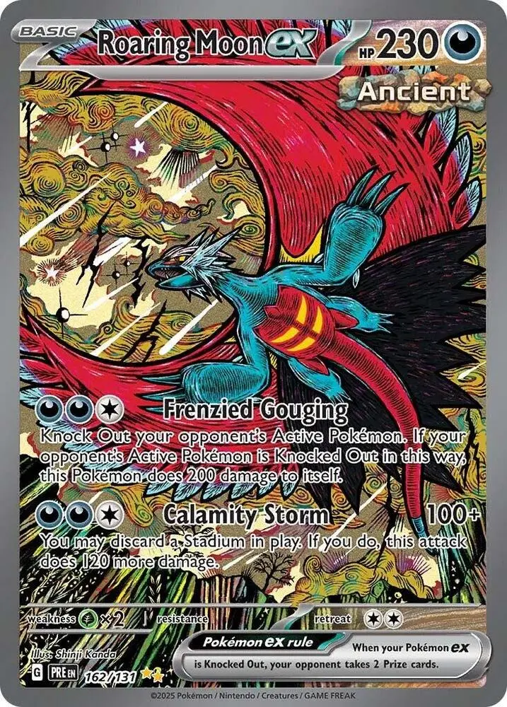 Roaring Moon ex, Prismatic Evolutions 162/131