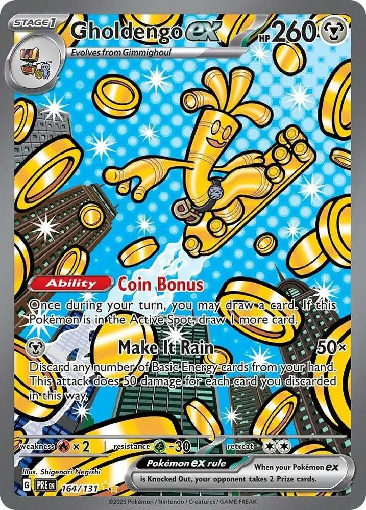 Gholdengo ex, Prismatic Evolutions 164/131