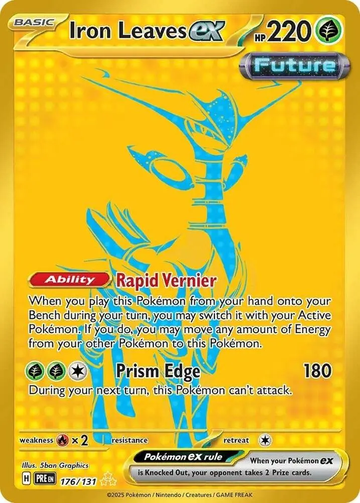 Iron Leaves ex, Prismatic Evolutions 176/131