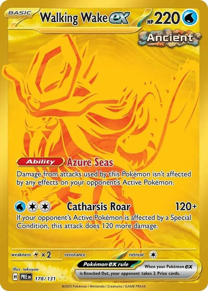 Walking Wake ex, Prismatic Evolutions 178/131