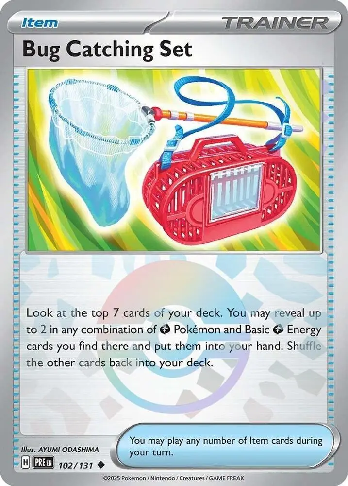 Bug Catching Set (Poke Ball Pattern), Prismatic Evolutions 102/131