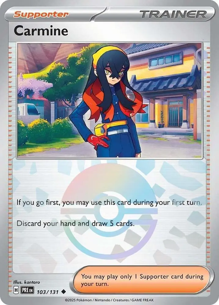 Carmine (Poke Ball Pattern), Prismatic Evolutions 103/131
