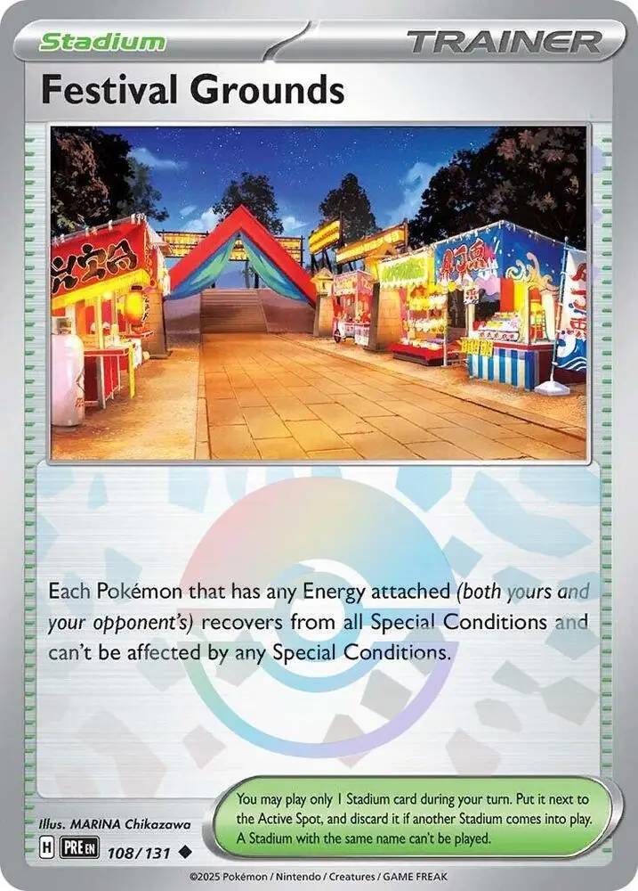 Festival Grounds (Poke Ball Pattern), Prismatic Evolutions 108/131