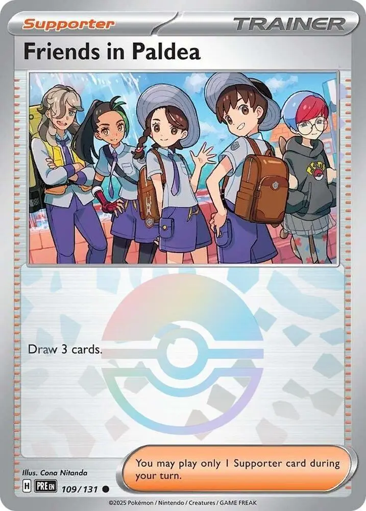 Friends in Paldea, Prismatic Evolutions 109/131