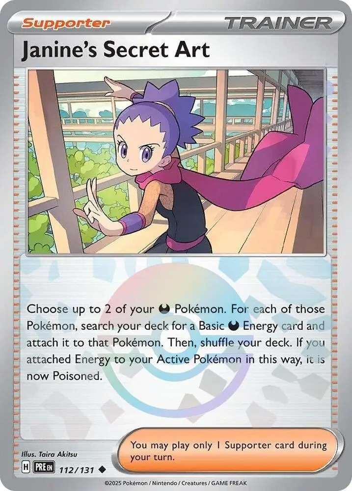 Janine's Secret Art, Prismatic Evolutions 112/131