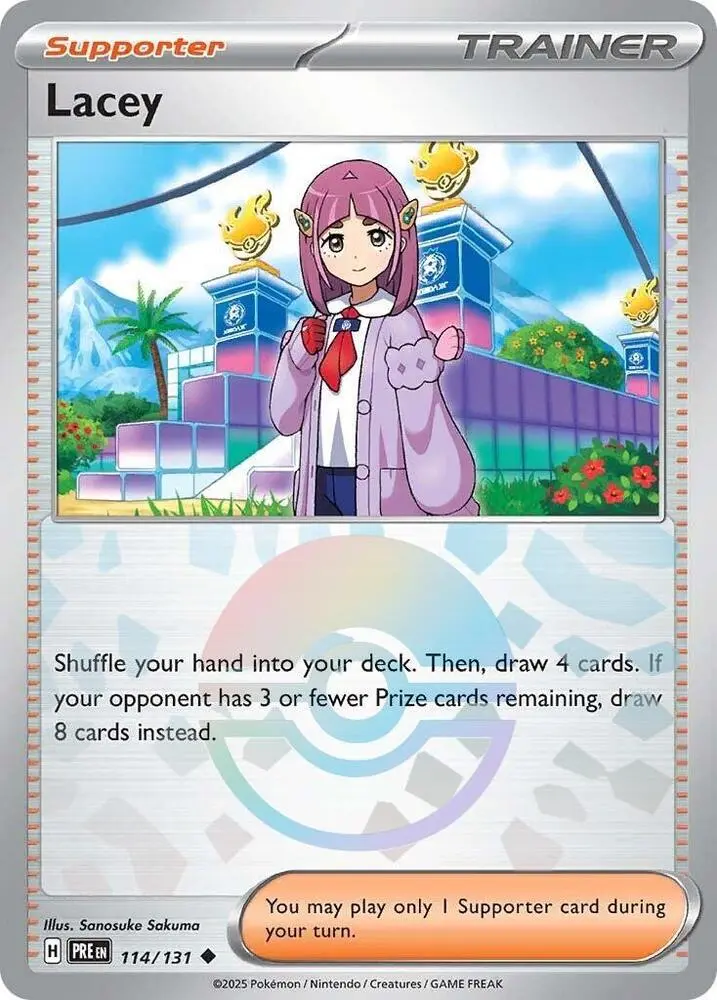 Lacey, Prismatic Evolutions 114/131