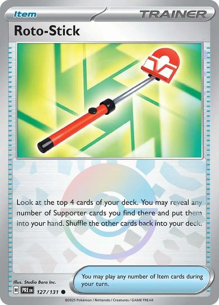 Roto-Stick (Poke Ball Pattern), Prismatic Evolutions 127/131
