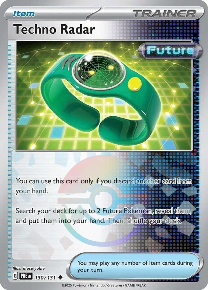 Techno Radar (Poke Ball Pattern), Prismatic Evolutions 130/131