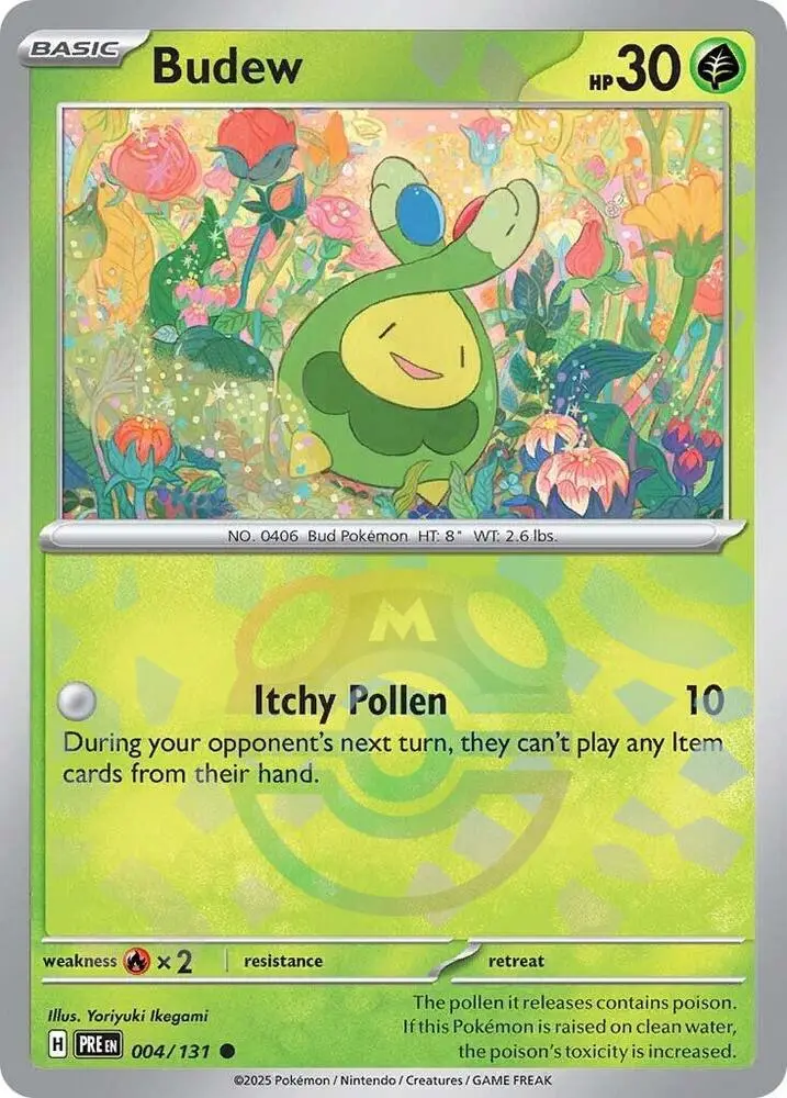 Budew (Poke Ball Pattern), Prismatic Evolutions 004/131