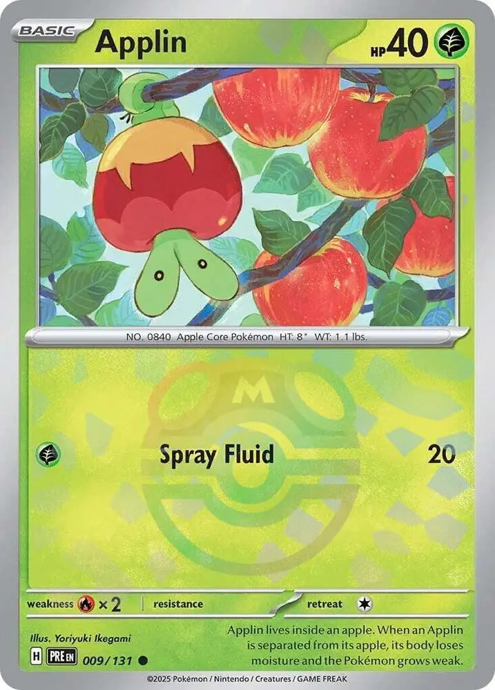 Applin (Poke Ball Pattern), Prismatic Evolutions 009/131