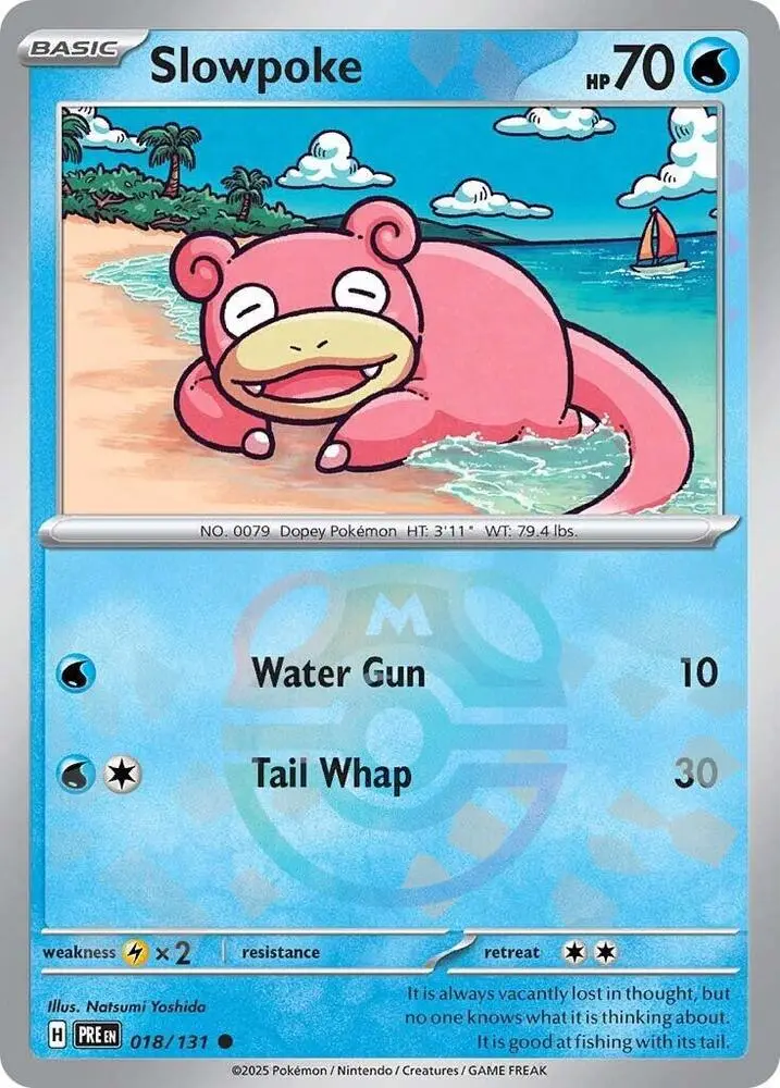 Slowpoke (Poke Ball Pattern), Prismatic Evolutions 018/131