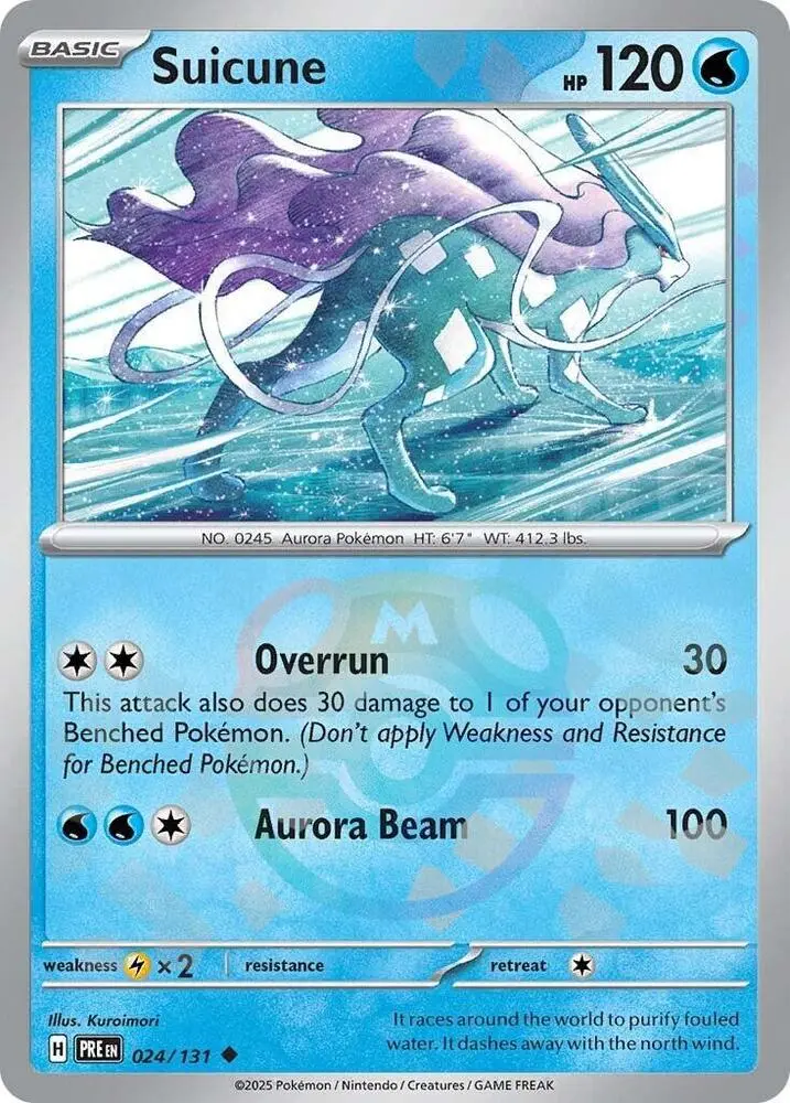 Suicune (Poke Ball Pattern), Prismatic Evolutions 024/131