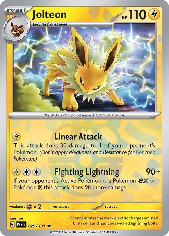 Jolteon (Poke Ball Pattern), Prismatic Evolutions 029/131