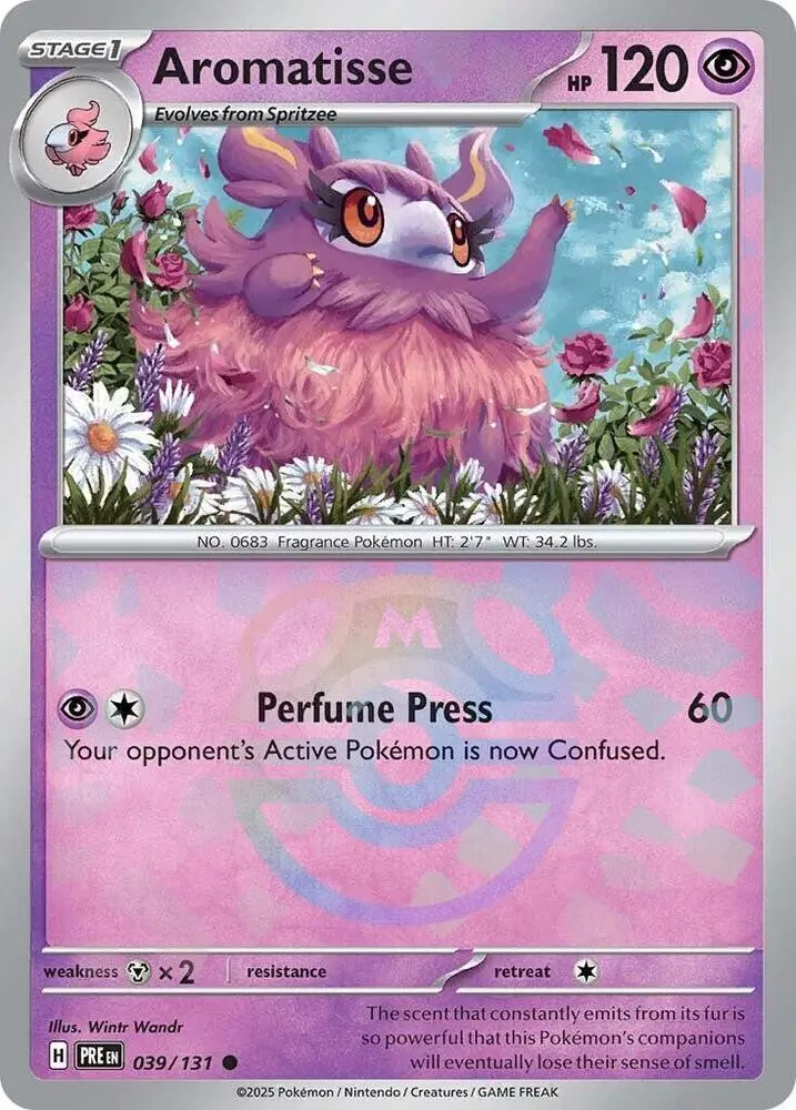Aromatisse (Poke Ball Pattern), Prismatic Evolutions 039/131