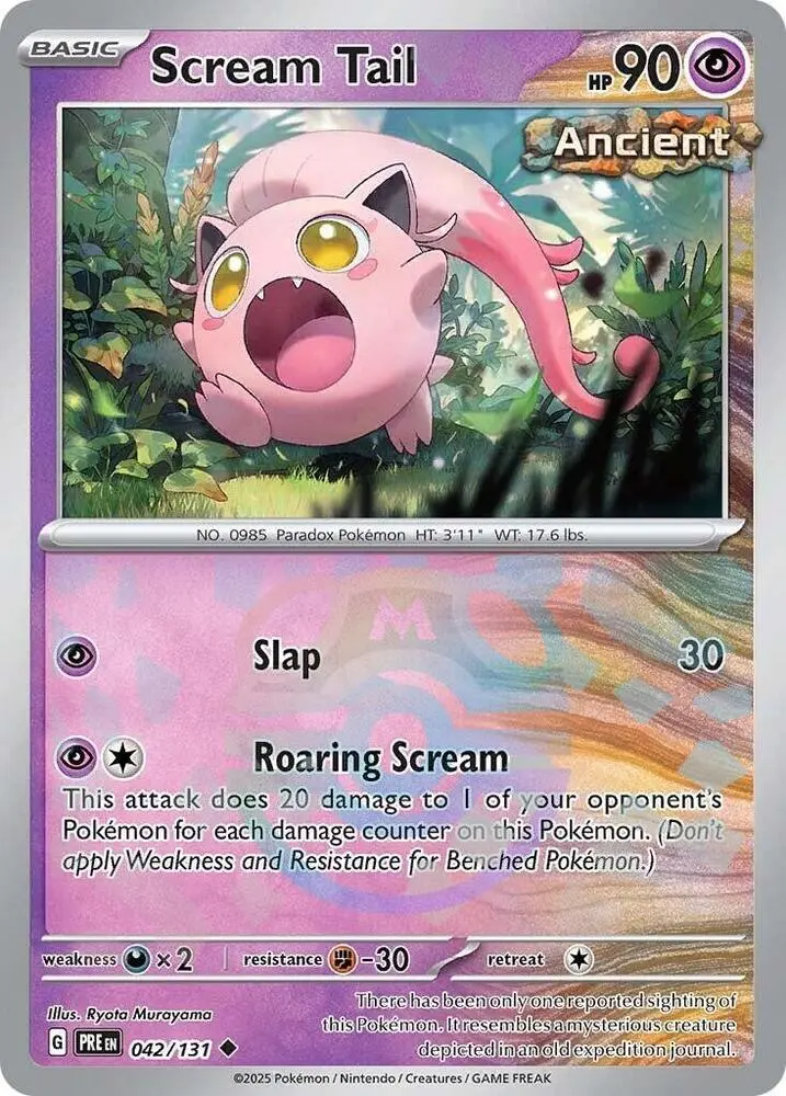 Scream Tail (Poke Ball Pattern), Prismatic Evolutions 042/131