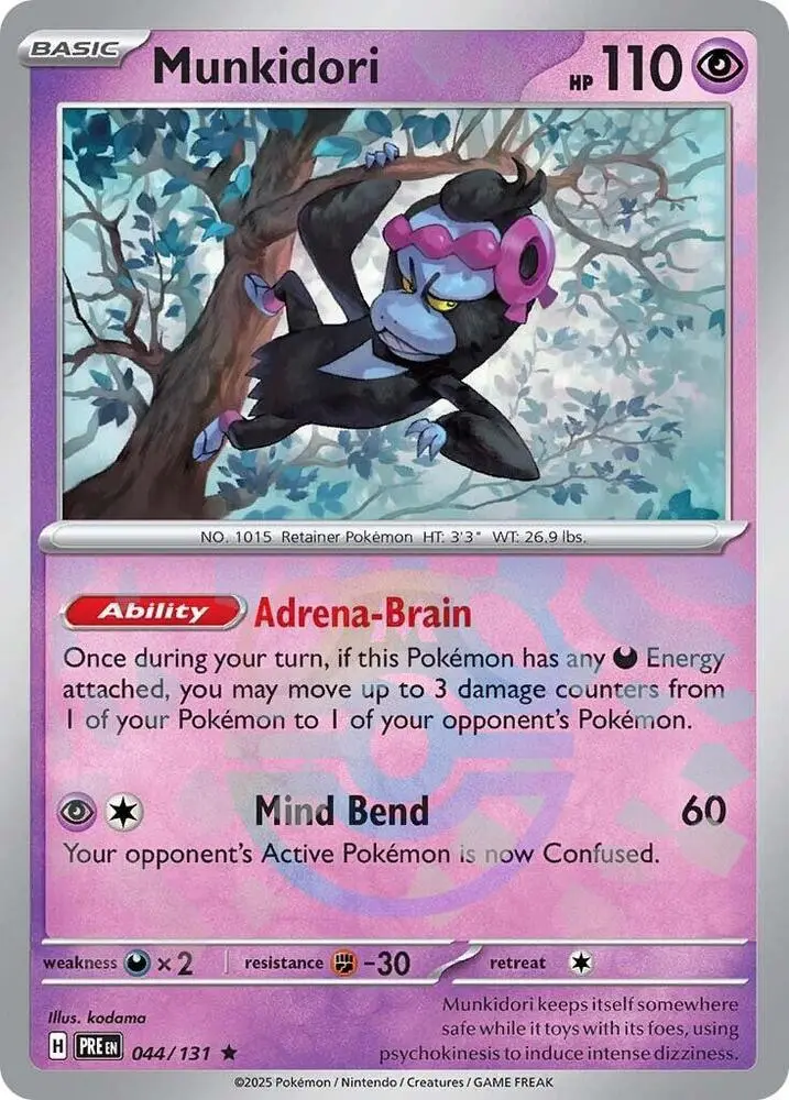 Munkidori (Poke Ball Pattern), Prismatic Evolutions 044/131