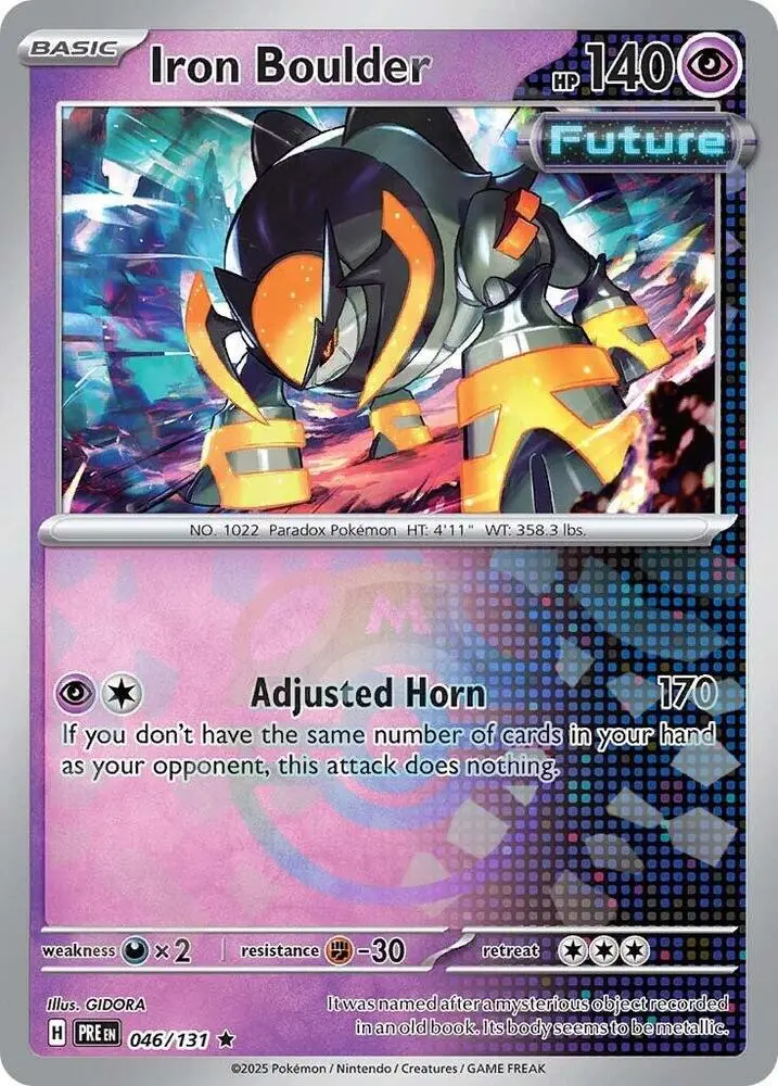 Iron Boulder (Poke Ball Pattern), Prismatic Evolutions 046/131