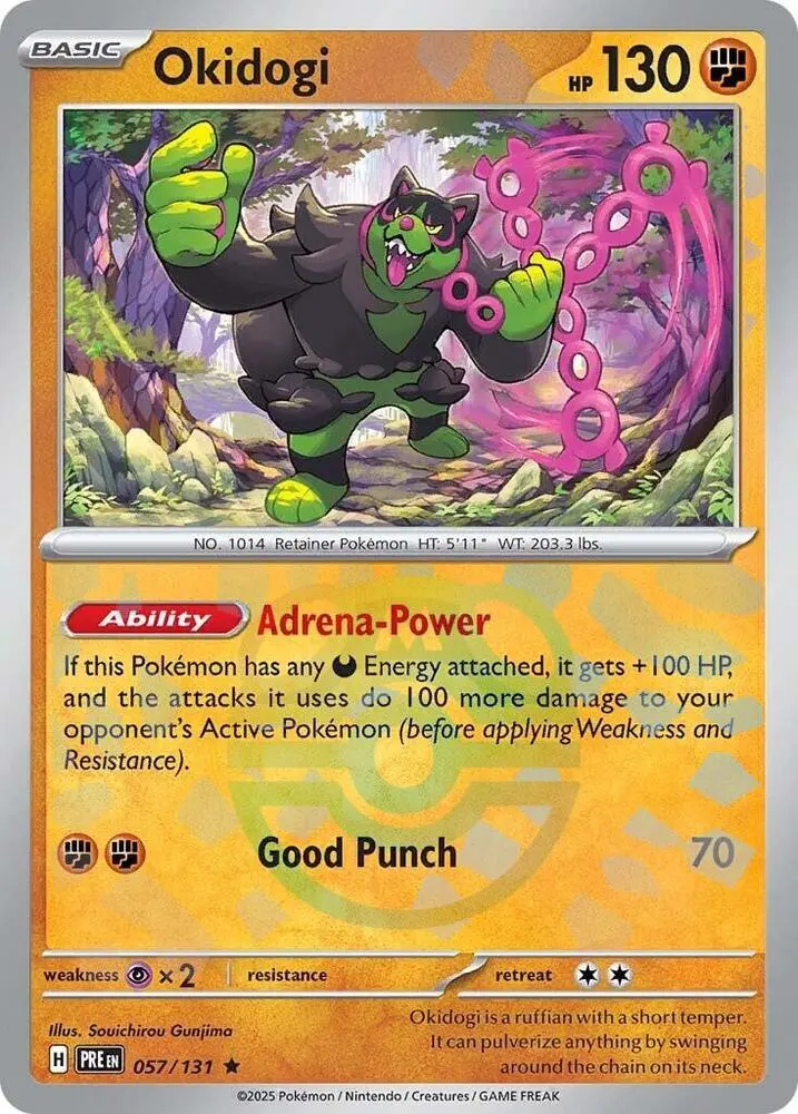 Okidogi (Poke Ball Pattern), Prismatic Evolutions 057/131