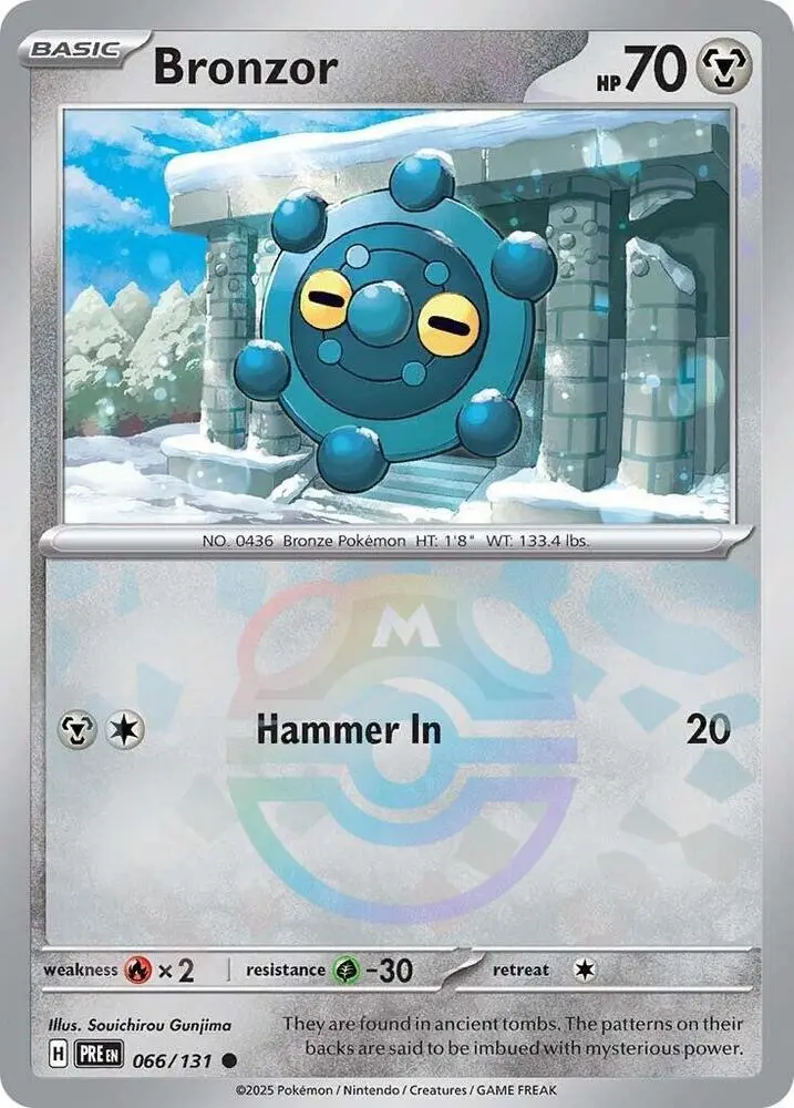Bronzor (Poke Ball Pattern), Prismatic Evolutions 066/131