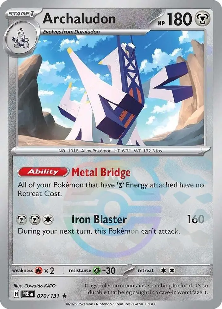 Archaludon (Poke Ball Pattern), Prismatic Evolutions 070/131